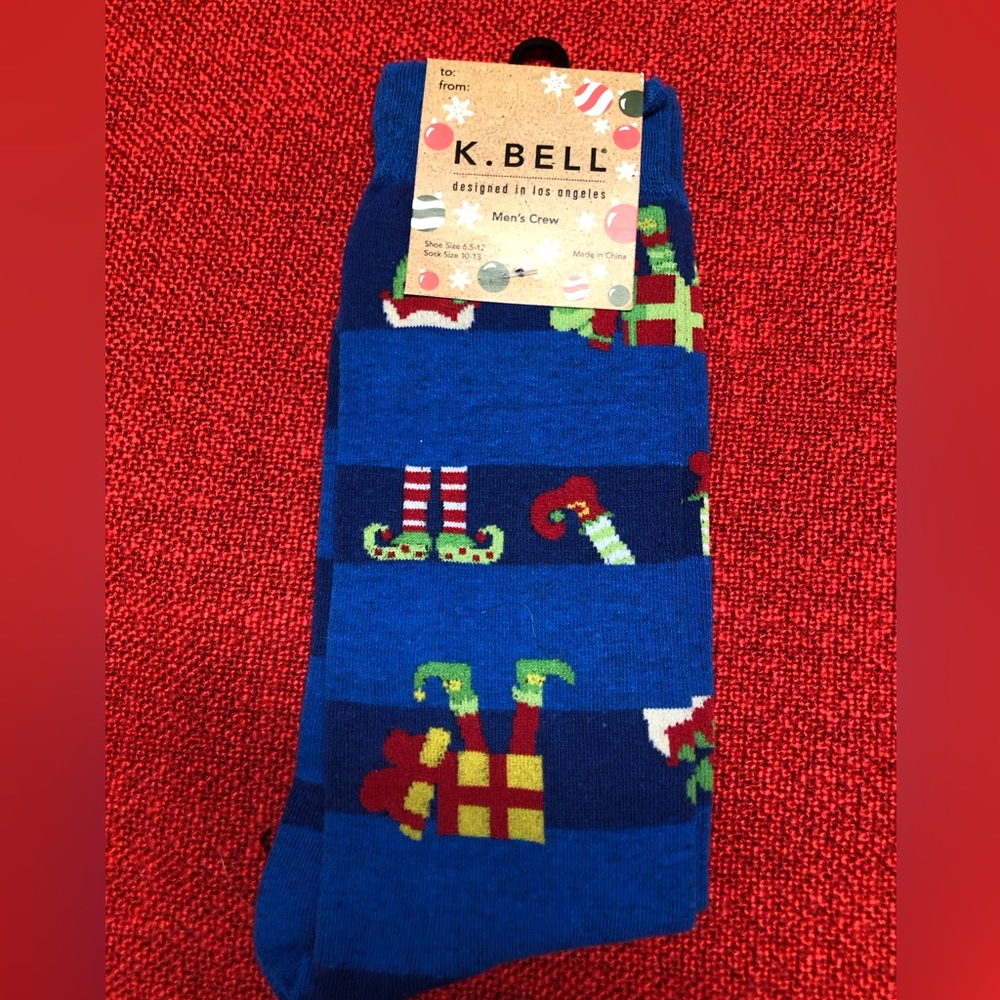Christmas Holidays men’s socks K.Bell